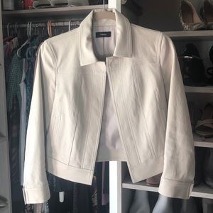 Theory lamb leather jacket